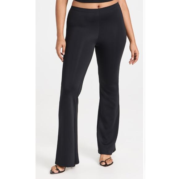 Good American Pants - Good American Scuba Pull On Flare Pants | Womens 8 (5XL), Black New!